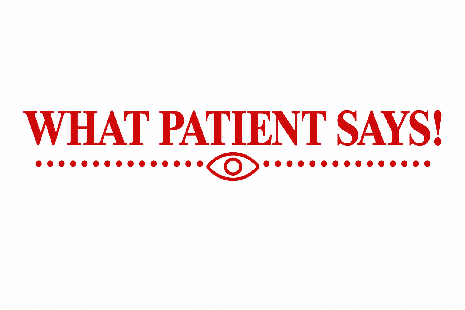 What Patients Say About B B Eye Foundation